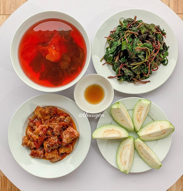 Gái đảm gợi ý loạt mâm cơm nhà đậm đà hương vị Việt, 5 người ăn mà chi phí chỉ hơn 100 nghìn đồng-7
