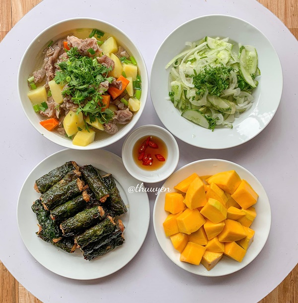 Gái đảm gợi ý loạt mâm cơm nhà đậm đà hương vị Việt, 5 người ăn mà chi phí chỉ hơn 100 nghìn đồng-8