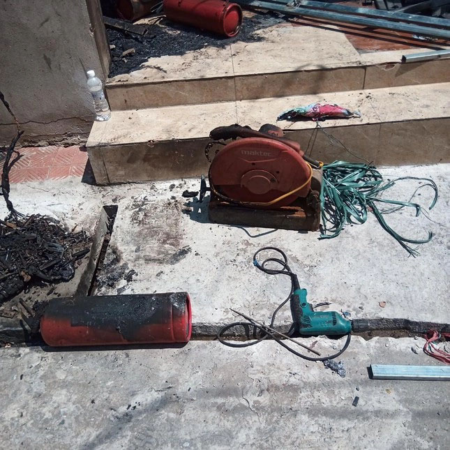 Vụ cháy 4 kho xưởng chăn ga gối đệm ở Hà Nội: Tiết lộ đoạn clip ghi lại cảnh hoảng loạn khi ngọn lửa mới bùng phát, không ai kịp trở tay-2