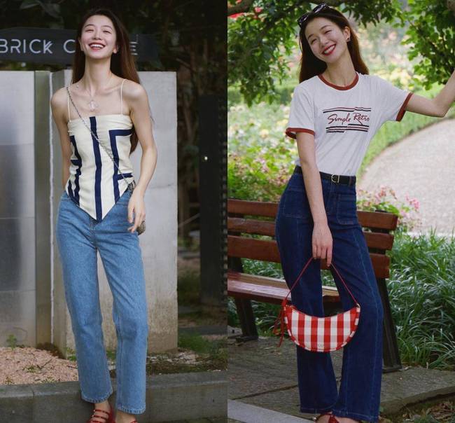 Gợi ý 18 cách diện quần jeans chất nhất Hè này!-8