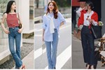 Quý cô người Pháp diện quần jeans ống đứng xuyên mùa hè, gợi ý 11 cách mặc siêu hợp nàng 30+-12