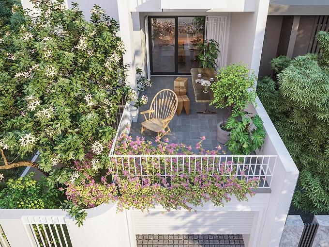 Ngôi nhà đậm chất nghệ thuật giữa những xô bồ, bon chen của phố thị-5