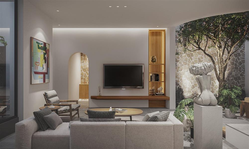 Ngôi nhà đậm chất nghệ thuật giữa những xô bồ, bon chen của phố thị-6