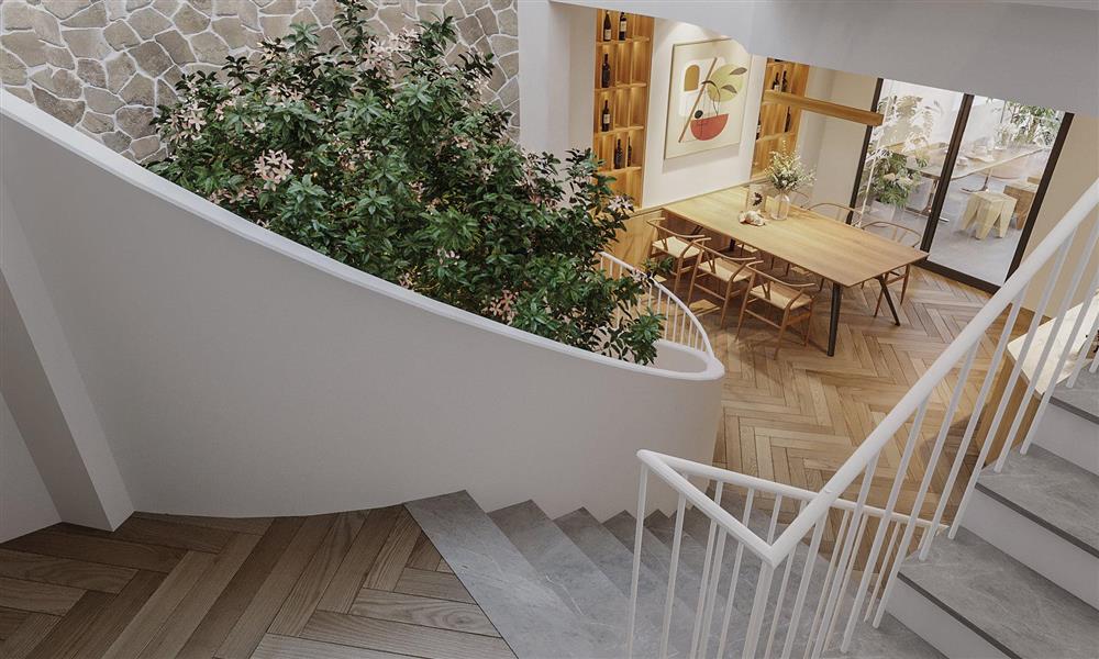 Ngôi nhà đậm chất nghệ thuật giữa những xô bồ, bon chen của phố thị-15