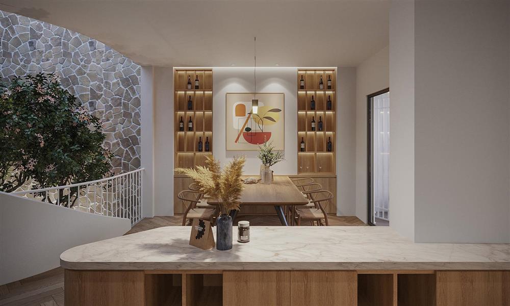 Ngôi nhà đậm chất nghệ thuật giữa những xô bồ, bon chen của phố thị-12