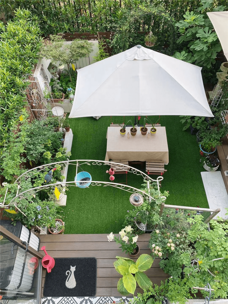 Cặp vợ chồng chi gần 200 triệu cải tạo sân vườn rộng 40m², nhìn vào thành quả mới thấy hoàn toàn đáng giá-26