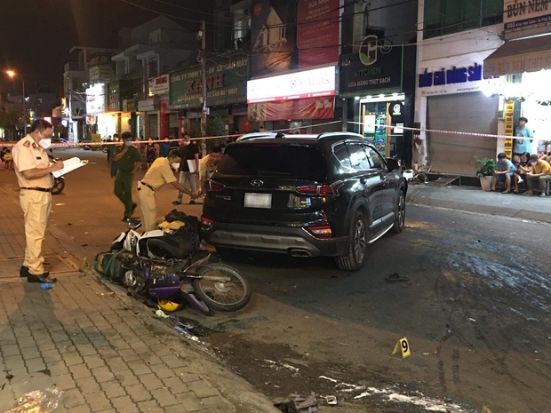 TP.HCM: Nam tài xế say xỉn lái ô tô tông 10 xe máy, nhiều người bị thương nằm la liệt ngay chợ Thủ Đức-1