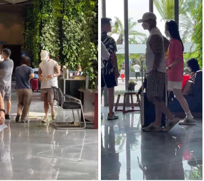 Netizen soi ra Chu Thanh Huyền đi du lịch cùng Quang Hải, còn mặc đồ đôi với mẹ bạn trai-3