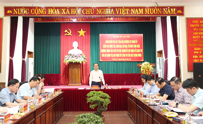 Chú trọng đổi mới công tác lãnh đạo, đảm bảo triển khai thực hiện Chương trình số 01 của Thành uỷ khoa học, hiệu quả-1