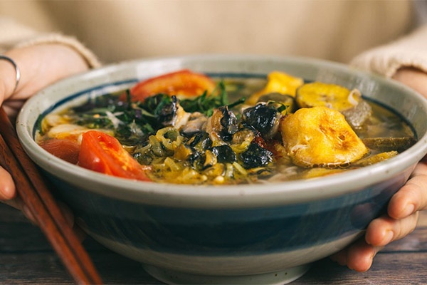 Cách nấu bún ốc chuẩn vị Hà Nội, thơm ngon đậm đà, thưởng thức một lần là nhớ mãi-3