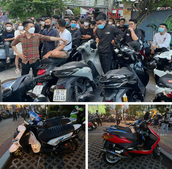 TP.HCM: Cảnh sát tóm hàng trăm xe tay ga được độ nòng, chuẩn bị đi bão sau trận U23 Việt Nam - U23 Indonesia-2