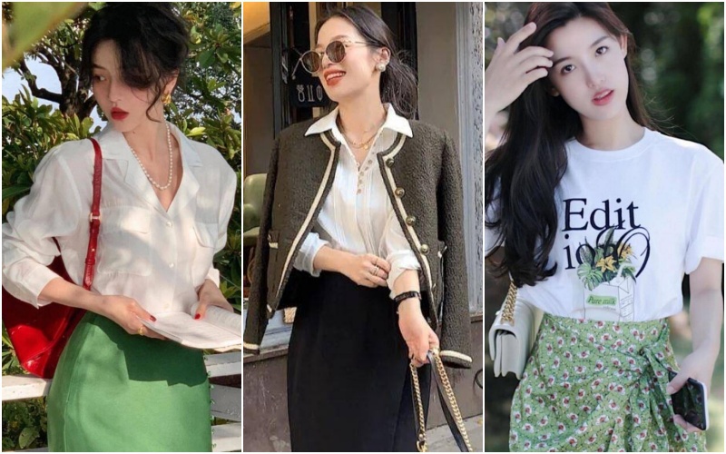 Một kiểu chân váy vừa kéo chân vừa bóp eo, nàng công sở diện lên đảm bảo cao thêm vài phần-1