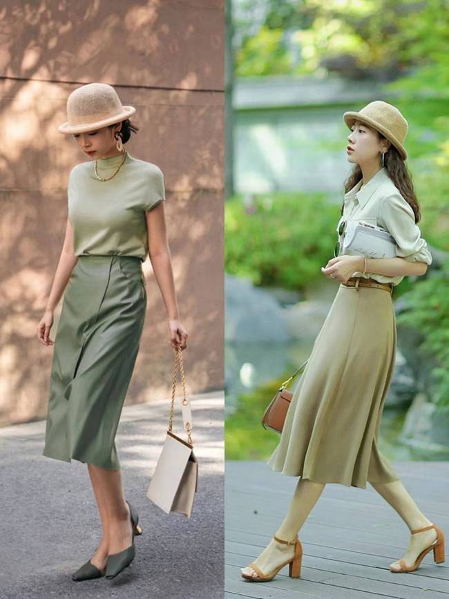 Một kiểu chân váy vừa kéo chân vừa bóp eo, nàng công sở diện lên đảm bảo cao thêm vài phần-10