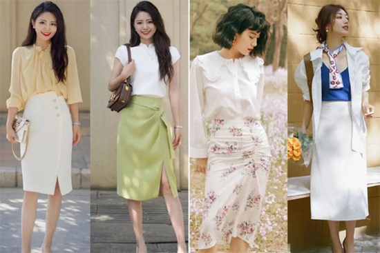 Một kiểu chân váy vừa kéo chân vừa bóp eo, nàng công sở diện lên đảm bảo cao thêm vài phần