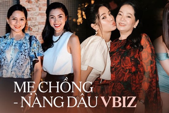 3 cặp mẹ chồng - nàng dâu đình đám Vbiz: Hà Tăng - Phương Trinh Jolie được thương như con ruột, riêng người số 3 mới đặc biệt!