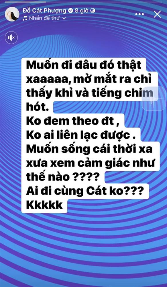Cát Phượng lúc nửa đêm: Muốn đi đâu đó thật xa, không ai liên lạc được-1