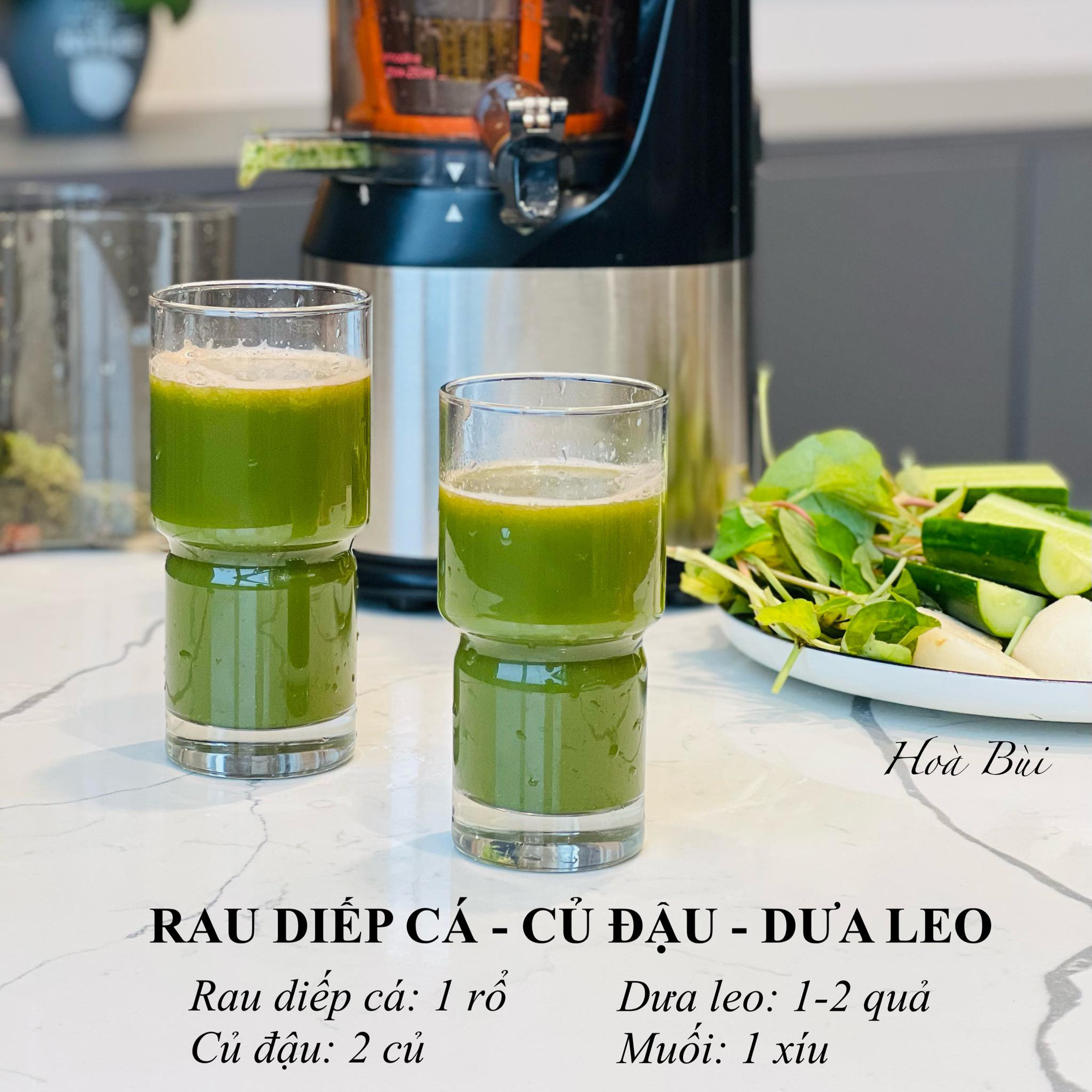 7 công thức nước ép rau diếp cá thanh mát giải cứu bạn qua mùa hè nóng nực-7