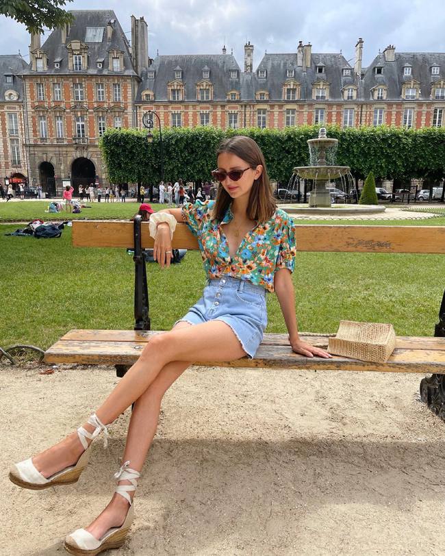 Học 13 cách mặc váy áo hoa của phụ nữ Pháp, style mùa hè của chị em sẽ sang trang-6