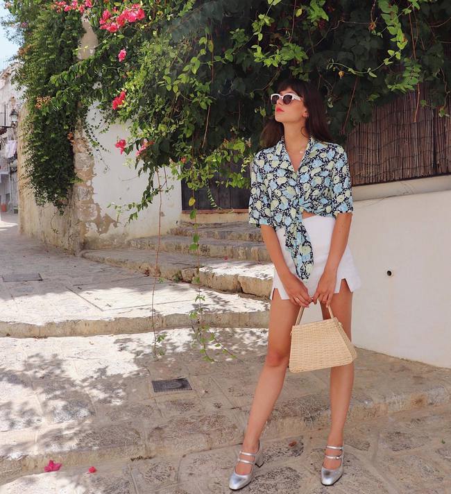 Học 13 cách mặc váy áo hoa của phụ nữ Pháp, style mùa hè của chị em sẽ sang trang-12