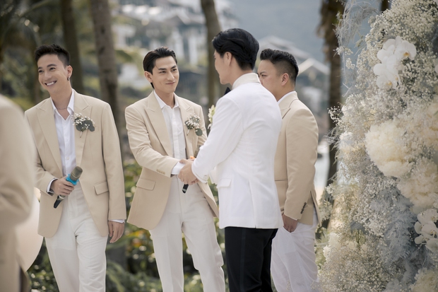 Ảnh nét căng trong đám cưới của Ngô Thanh Vân và Huy Trần: Cô dâu - chú rể đẹp không tì vết, dàn khách bật khóc vì lý do gì!-6