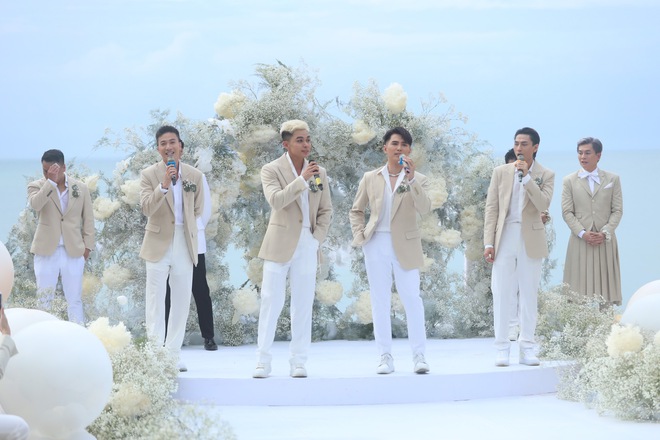 Toàn cảnh đám cưới Ngô Thanh Vân - Huy Trần tại Đà Nẵng: Cô dâu - chú rể phát cả vựa cẩu lương, 1 khoảnh khắc xúc động mạnh!-16