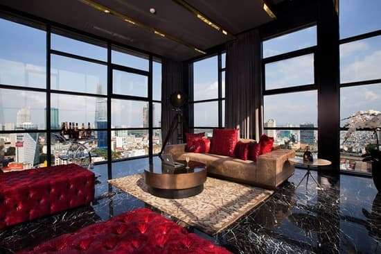 Choáng với penthouse 200 tỷ của Trần Bảo Sơn: View thuộc hàng đỉnh của chóp, nội thất đắt đỏ, xa xỉ-5