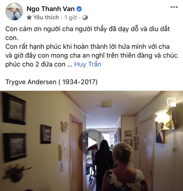 Cận cảnh hôn lễ cách đây 1 năm của Ngô Thanh Vân - Huy Trần tại Nauy: Xúc động khoảnh khắc cô dâu thực hiện lời hứa với cha nuôi đã khuất-2