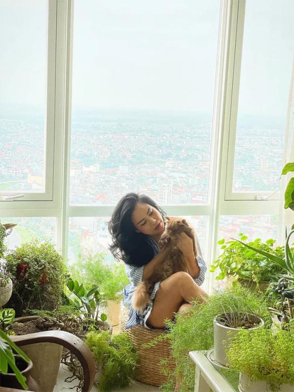 Thanh Lam bất ngờ khoe góc sân thượng ngập hoa hồng-2