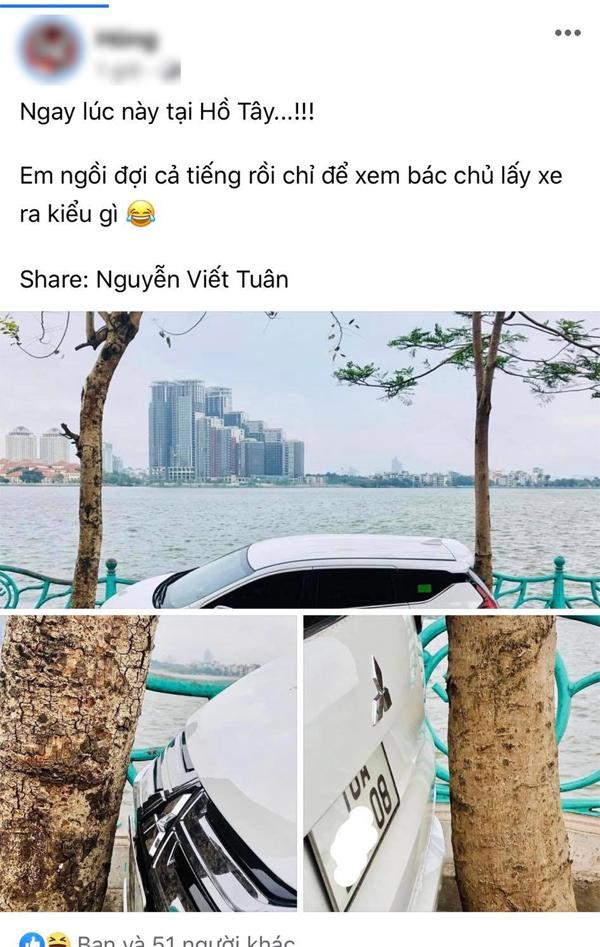 Pha đỗ xe đỉnh của đỉnh ở hồ Tây khiến dân mạng phát sốt-2