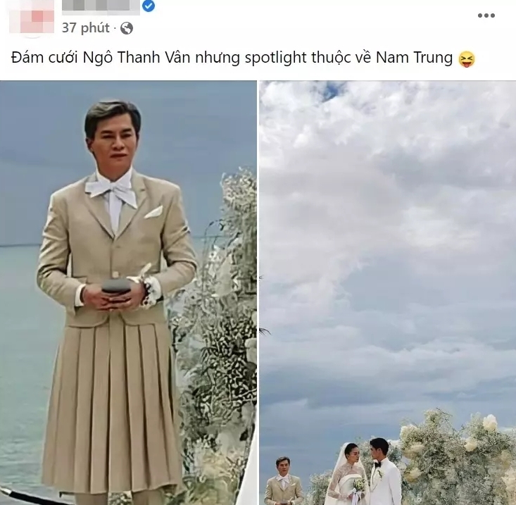 Nam Trung mặc váy khi làm phù dâu chính, trang phục chuẩn đẹp chẳng có gì đáng chê!-2