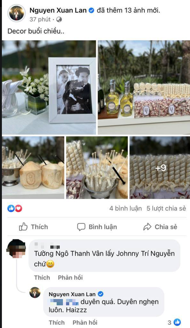 Netizen kém duyên nhắc đến Johnny Trí Nguyễn dưới hình cưới của Ngô Thanh Vân và Huy Trần, bạn thân đáp trả căng cực!-1