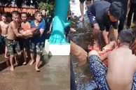 Video: Cầu trượt trong công viên nước bất ngờ đổ sập, 16 người chơi rơi thẳng xuống từ độ cao 10m, thương vong nặng nề