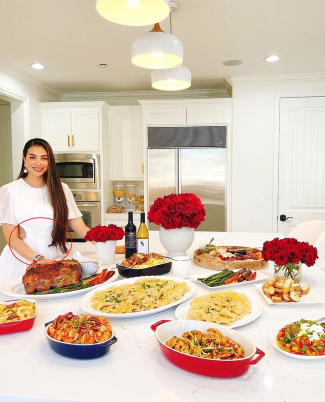 Phạm Hương đang mang thai lần 3?-1