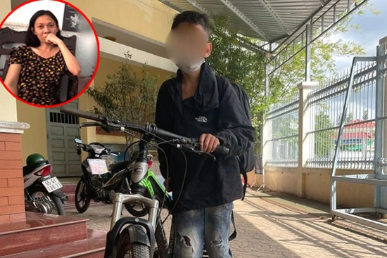 Bé trai 13 tuổi kể lại hành trình đạp xe 200km thăm bạn gái: