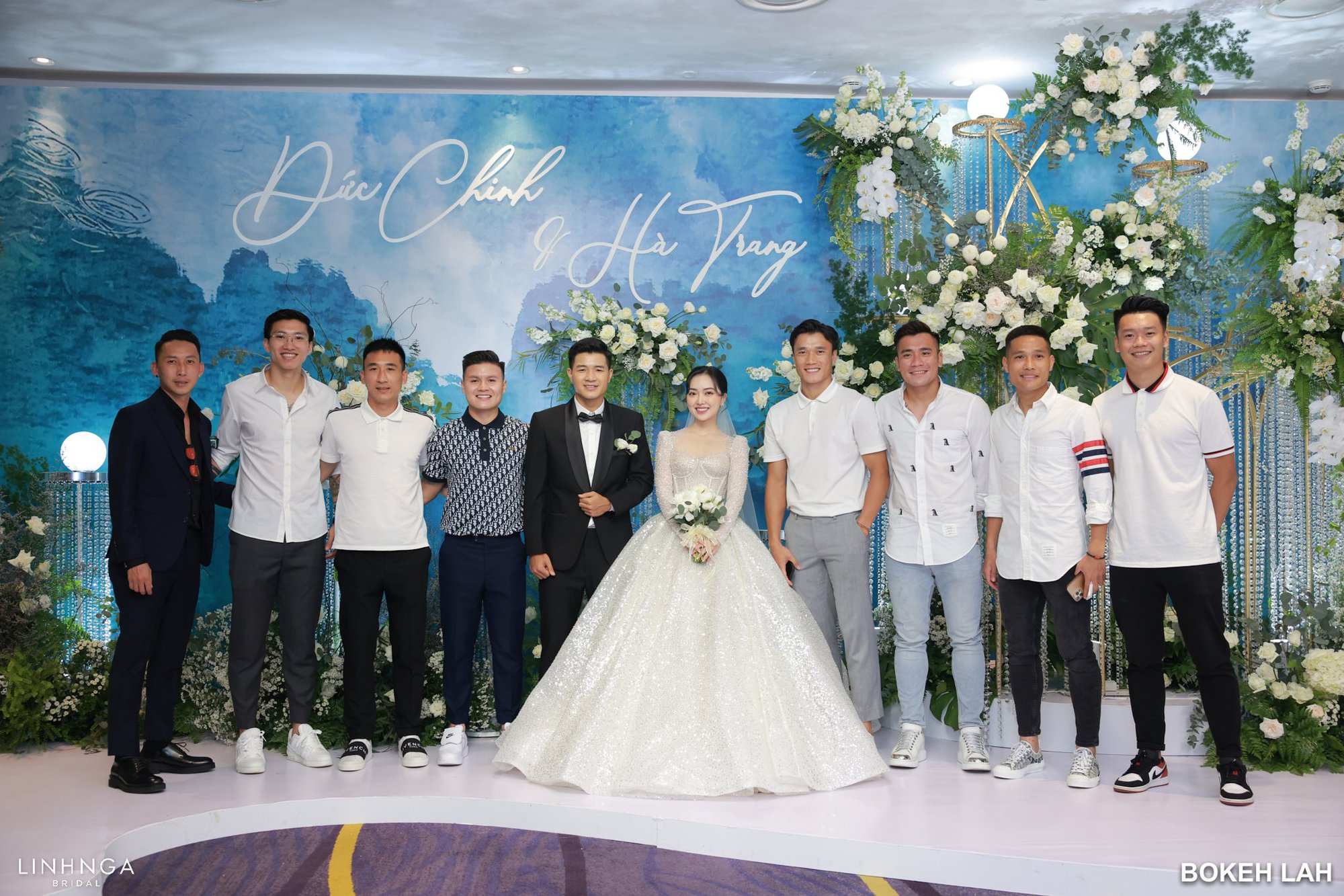 Điểm tên dàn khách mời nổi tiếng dự đám cưới Đức Chinh: Vợ Công Phượng cũng góp mặt-2