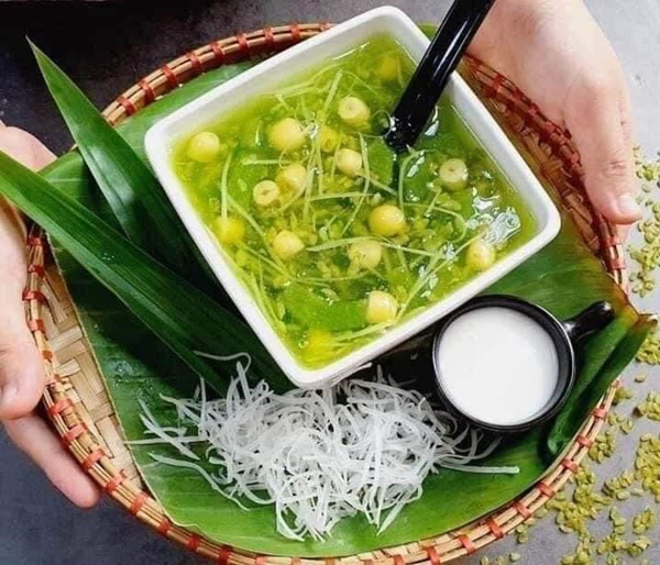 Hướng dẫn chị em cách nấu chè cốm hạt sen thanh mát, bổ dưỡng, mùa hè thưởng thức chỉ có mê-3