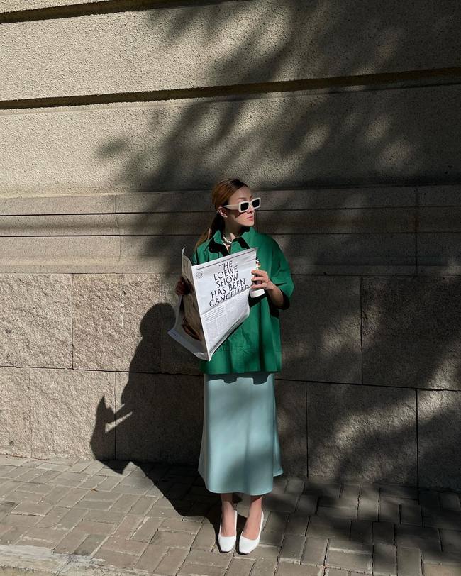 Sao Việt diện áo sơ mi màu rực rỡ theo 13 cách rất sang chứ không hề sến-6