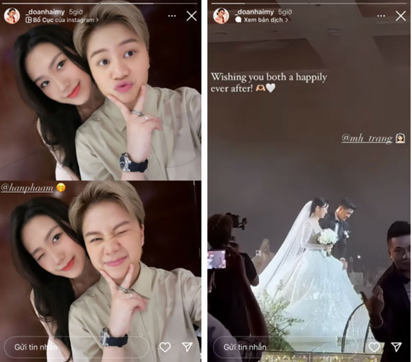 Đoàn Văn Hậu và Doãn Hải My cùng nhau đến dự đám cưới Hà Đức Chinh-5