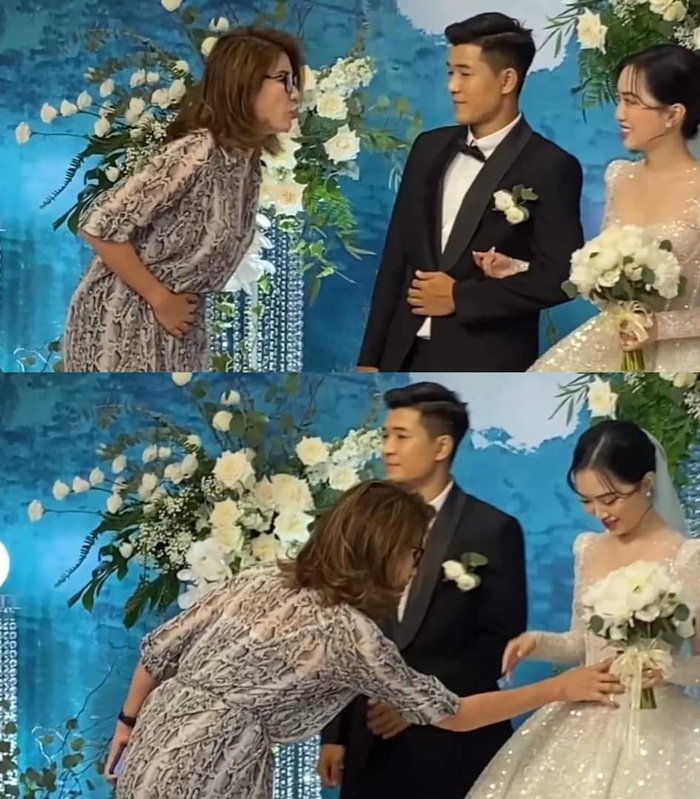 Thực hư chuyện Trang Trần check bụng vợ Hà Đức Chinh trong lễ cưới?-4