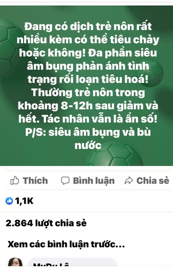 Bác sĩ chuyên khoa nói gì trước tin đồn lan truyền về dịch nôn, tiêu chảy chưa rõ nguyên nhân?-1