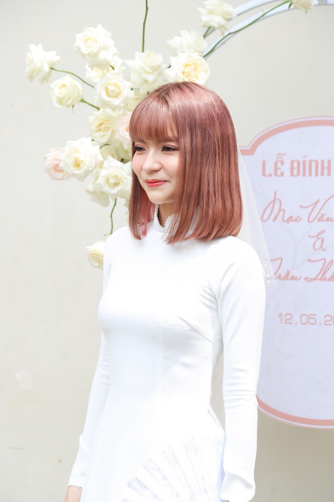 Lễ đính hôn Mạc Văn Khoa: Chú rể đón vợ bằng dàn xe dream huyền thoại, cô dâu lộ diện xinh xắn giữa không gian đầy hoa tươi!-10