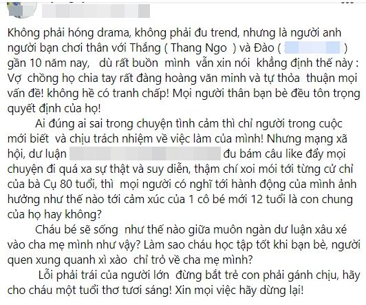 Bạn thân hé lộ cuộc ly hôn của Vua cá Koi Thắng Ngô và vợ cũ-1