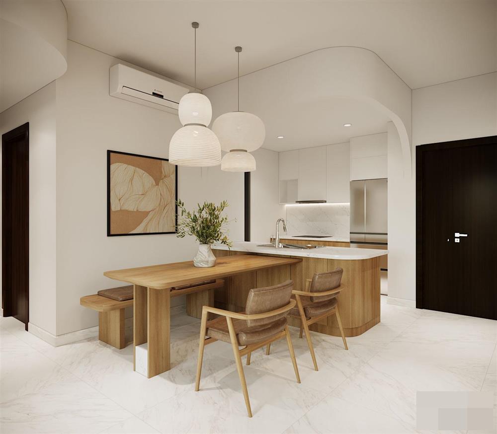 Căn hộ 3 ngủ hiện đại, nội thất đơn giản nhưng sở hữu các góc đẹp ‘thần thánh’-5