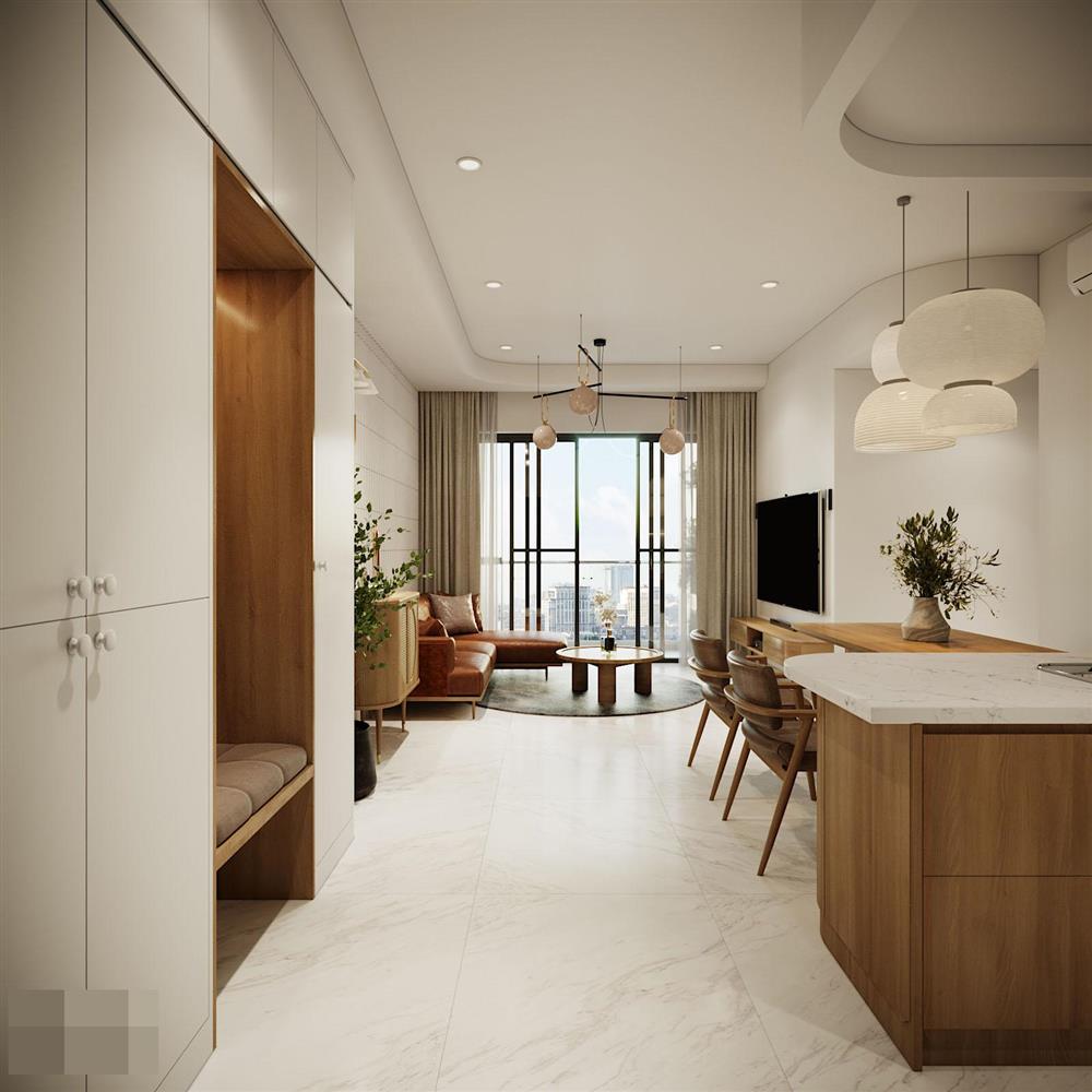 Căn hộ 3 ngủ hiện đại, nội thất đơn giản nhưng sở hữu các góc đẹp ‘thần thánh’-1
