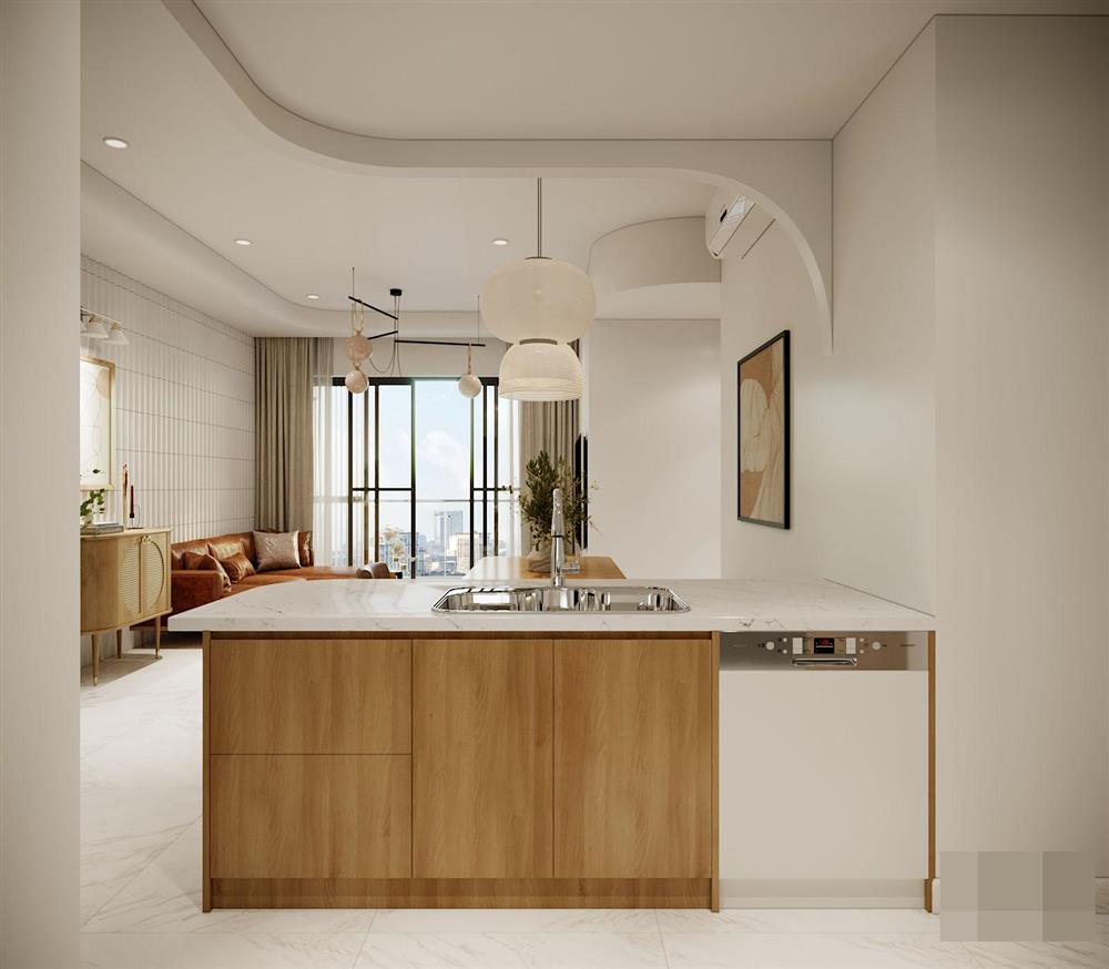 Căn hộ 3 ngủ hiện đại, nội thất đơn giản nhưng sở hữu các góc đẹp ‘thần thánh’-7