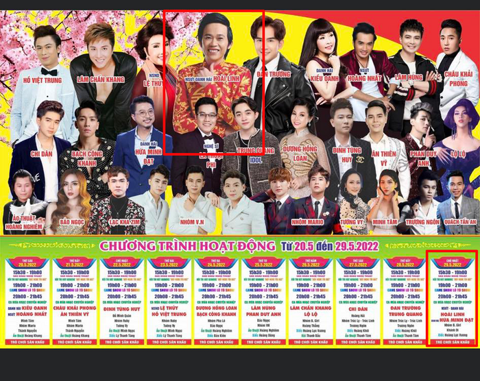 Hoài Linh tiếp tục diễn hội chợ, netizen thắc mắc: Hết thời hay sao mà toàn diễn sân khấu tỉnh lẻ thế?-1