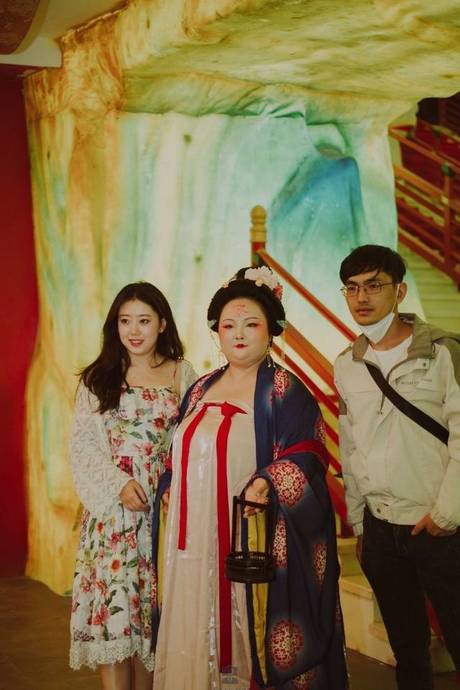 Cô gái nặng 100 kg xuất sắc cosplay đệ nhất mỹ nhân Dương Quý Phi, nhận được bao lời khen ngợi: Con gái khi tự tin là đẹp nhất-4