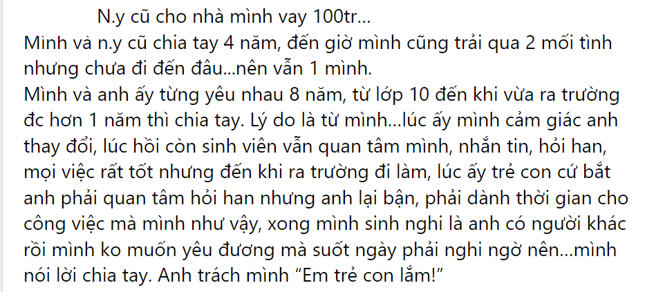 Từng đối xử phũ phàng với người yêu cũ, 4 năm sau, anh làm điều khó tin này khiến tôi rơi nước mắt-1