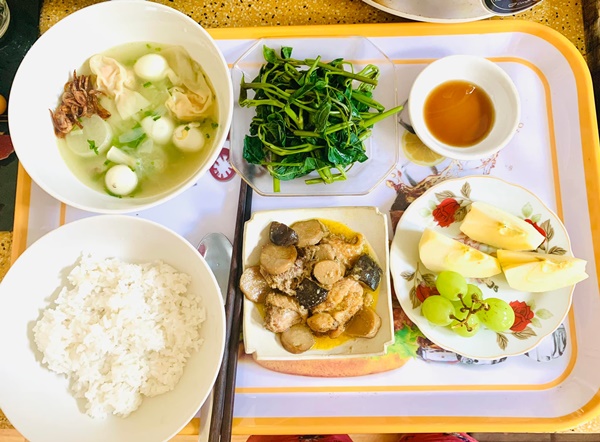 Mâm cơm ở cữ chị dâu nấu cho em chồng ngon miệng, đủ chất, thực đơn đa dạng ăn nhiều cũng không chán-18