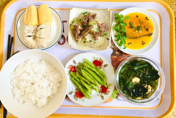 Mâm cơm ở cữ chị dâu nấu cho em chồng ngon miệng, đủ chất, thực đơn đa dạng ăn nhiều cũng không chán-27